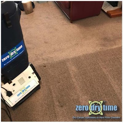 Professional dry carpet cleaning by Zero Dry Time Farnham