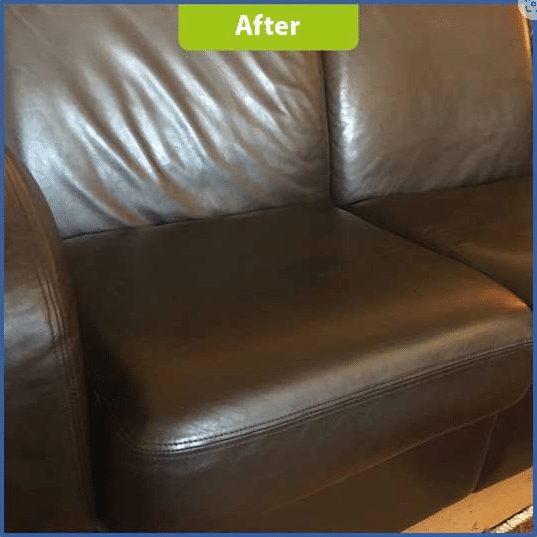 Leather cleaning and restoration by Zero Dry Time Farnham